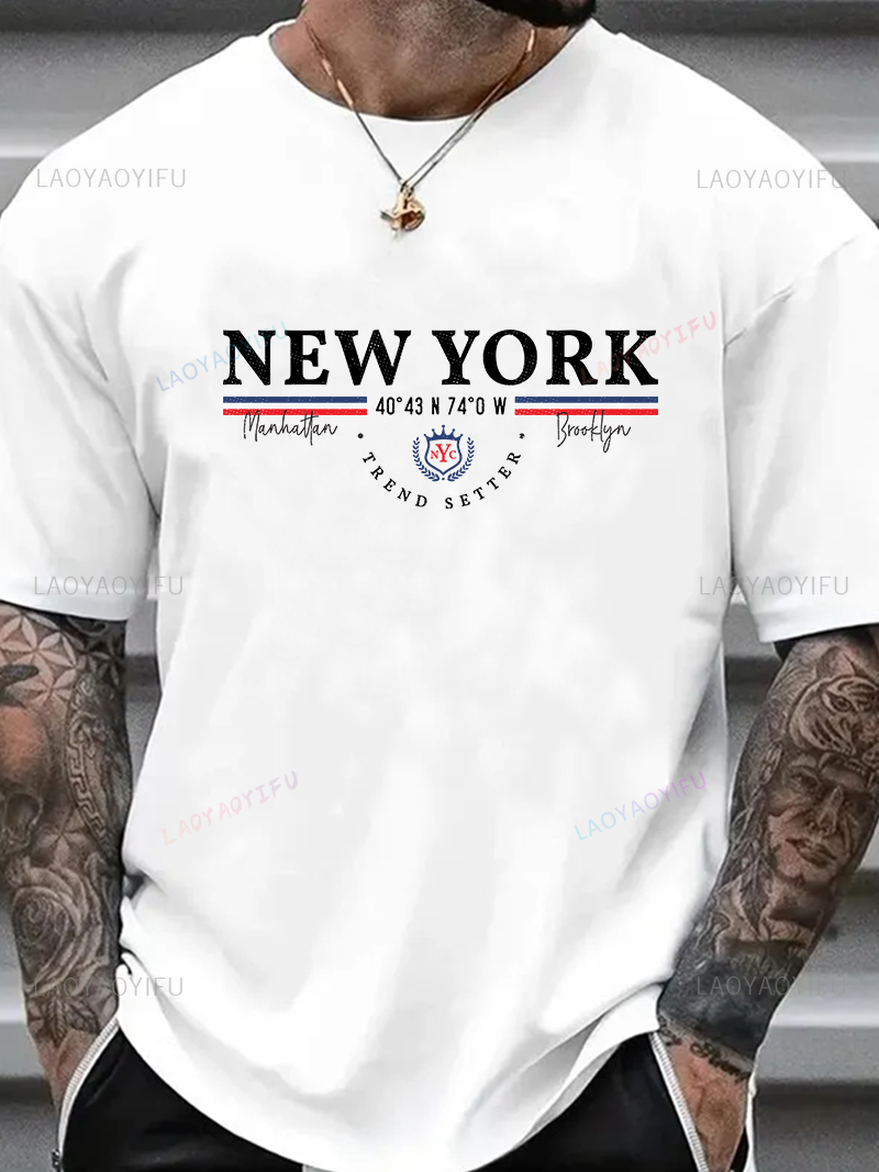 Vintage Fashion New York - Kaos Grafis New York Unisex Vintage