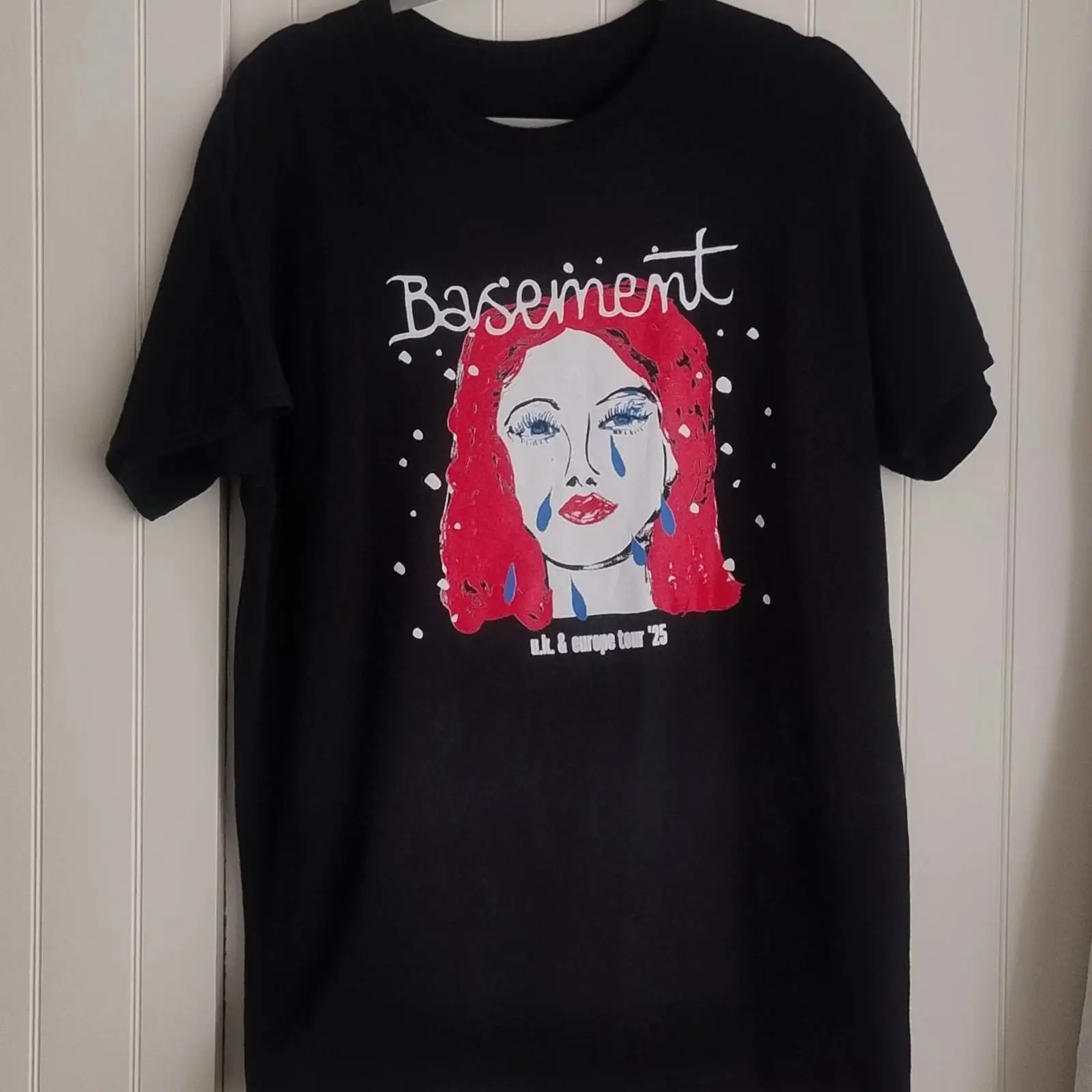 Vintage Fashion Uk - Kaos Tur Eropa Basement UK Vintage,