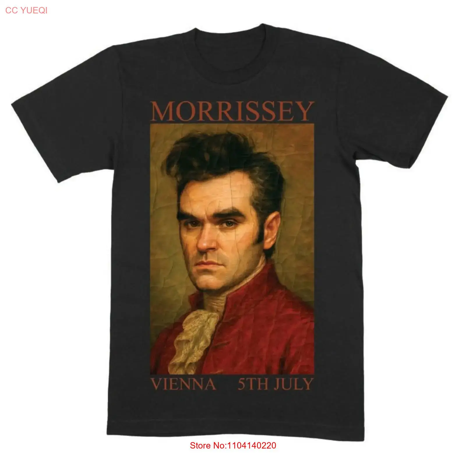 Vintage Fashion Events - Kaos Morrissey Vienna 2025 Bahan Katun