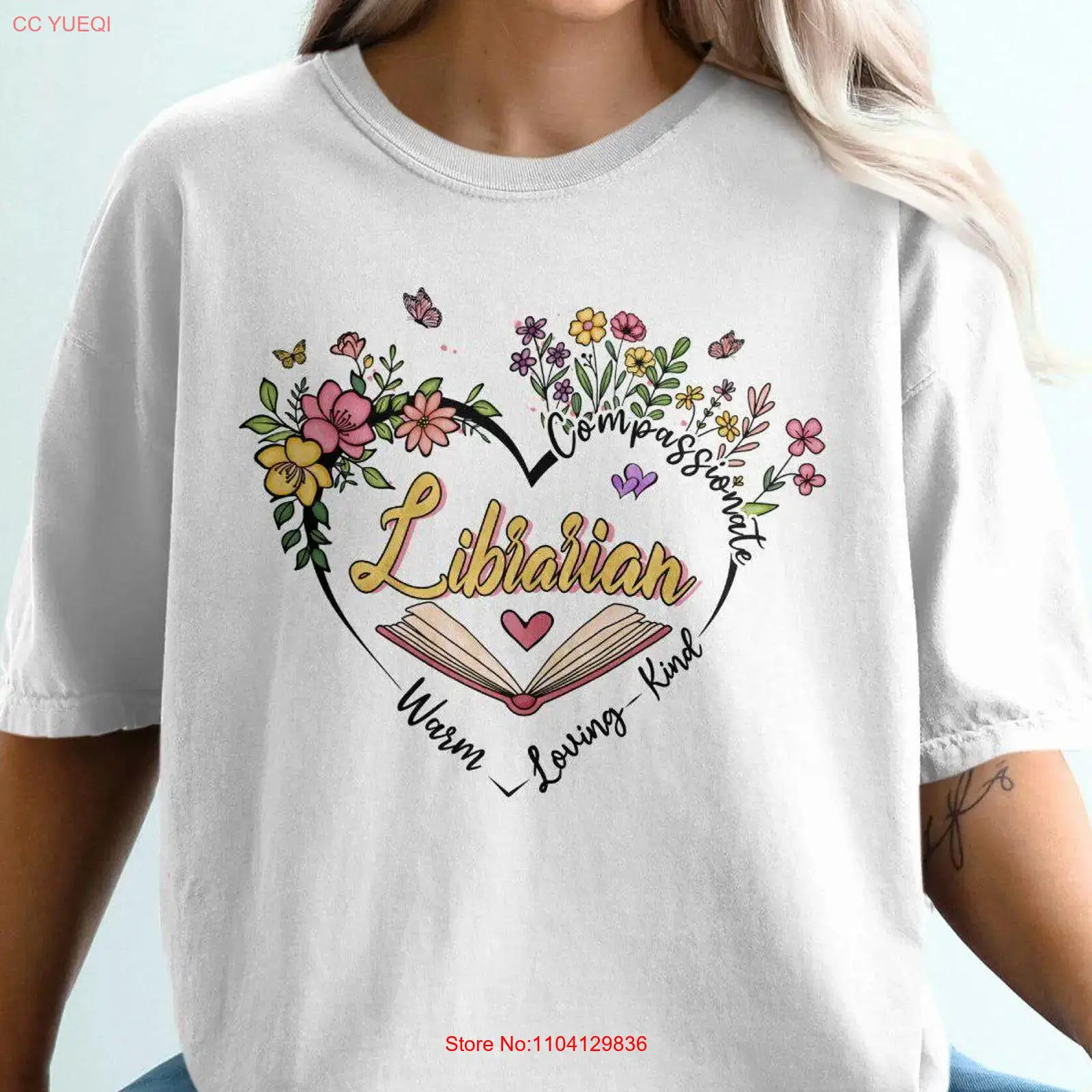 Vintage Fashion Library - Kaos Librarian T Shirt Pecinta Perpustakaan
