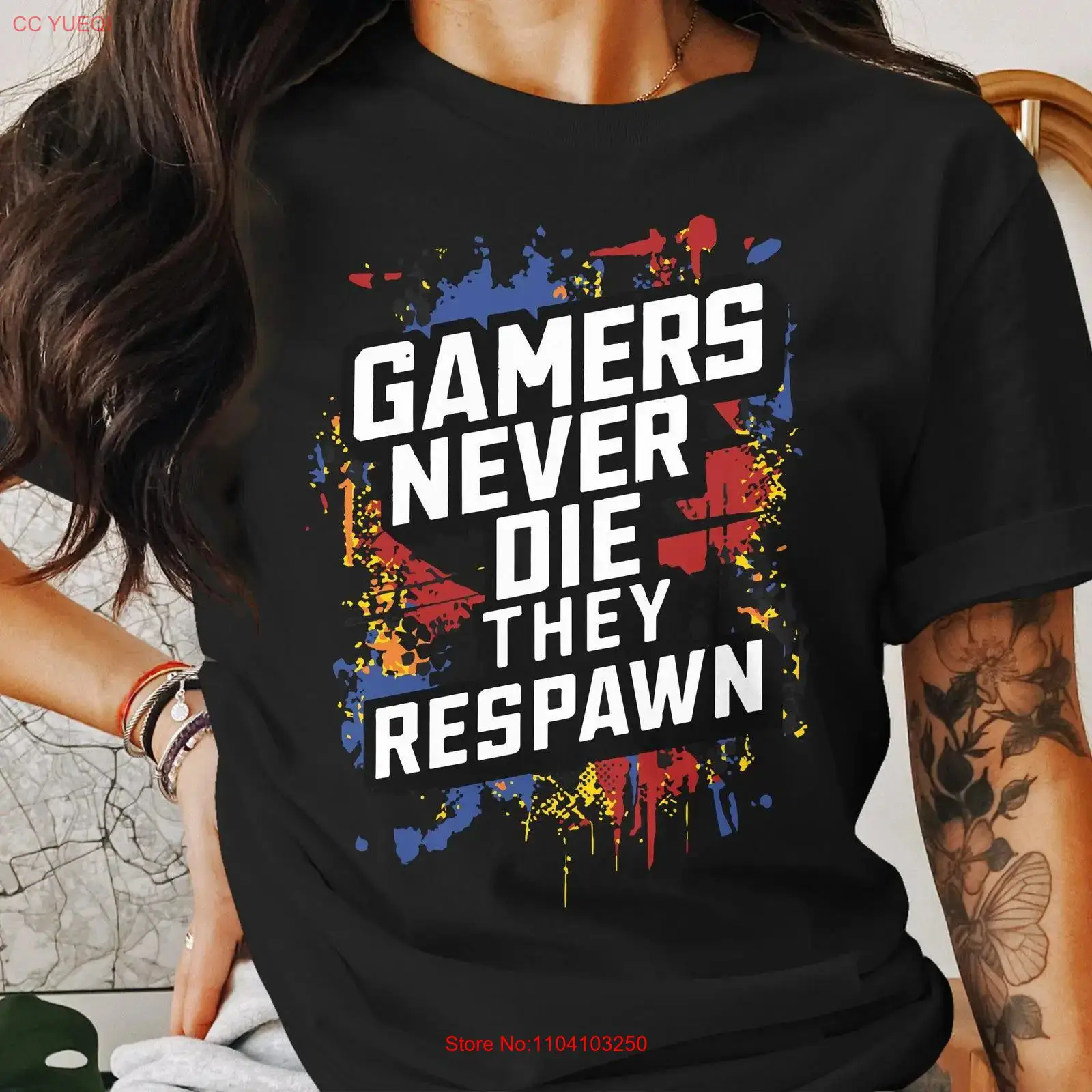 Vintage Fashion Video - Kaus Gamers Never Die They Respawn
