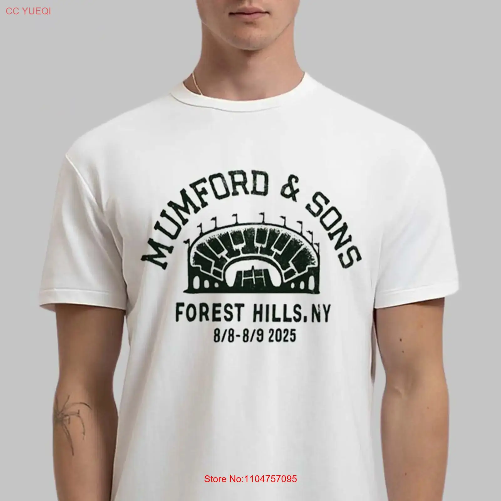 Vintage Fashion Events - Kaos Acara Mumford And Sons Forest