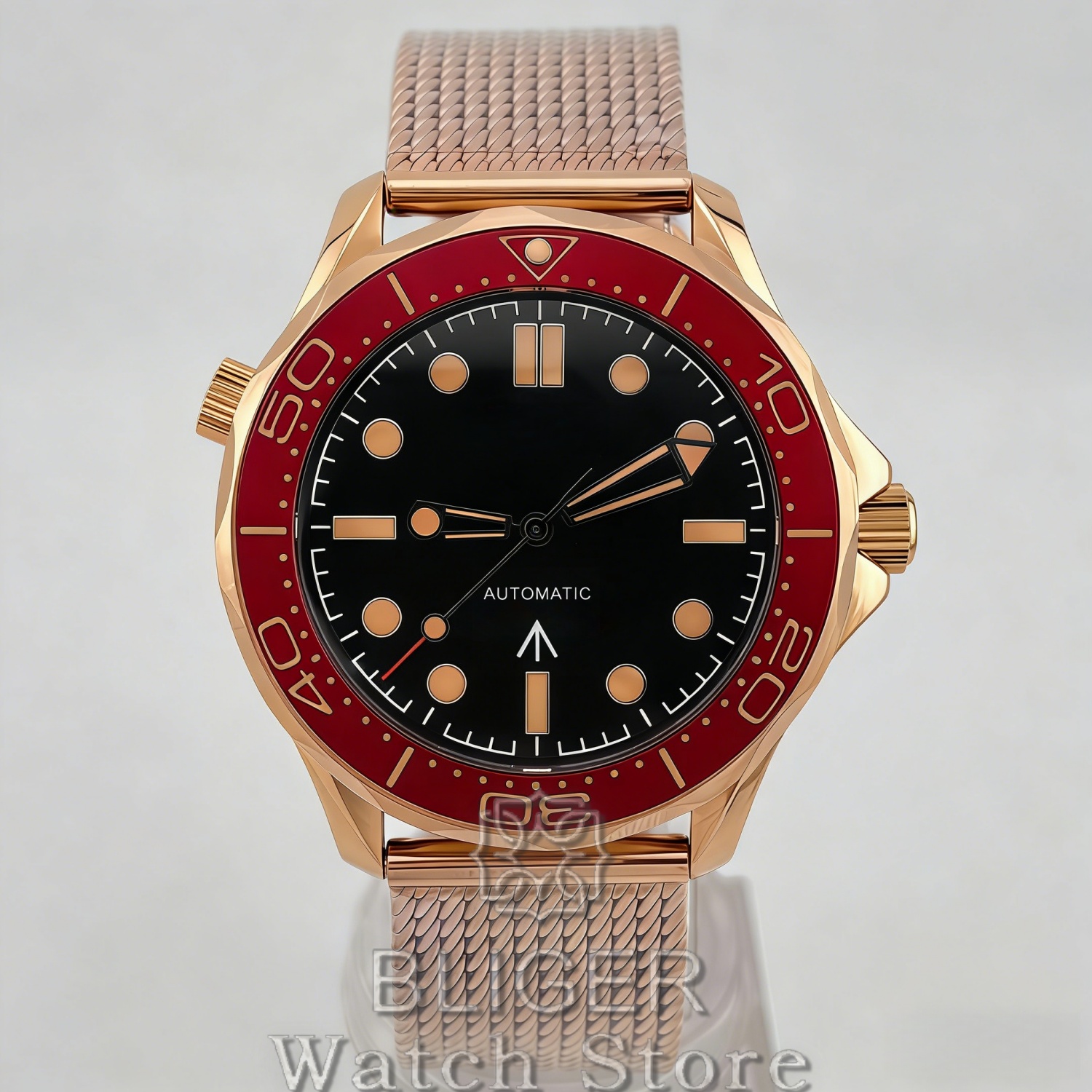 Vintage Fashion Complete - BLIGER Jam Tangan Selam Pria 41Mm