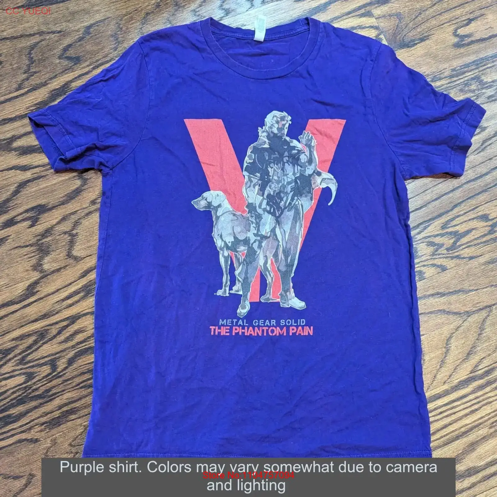 Vintage Fashion Video - Kaos Metal Gear Solid The Phantom