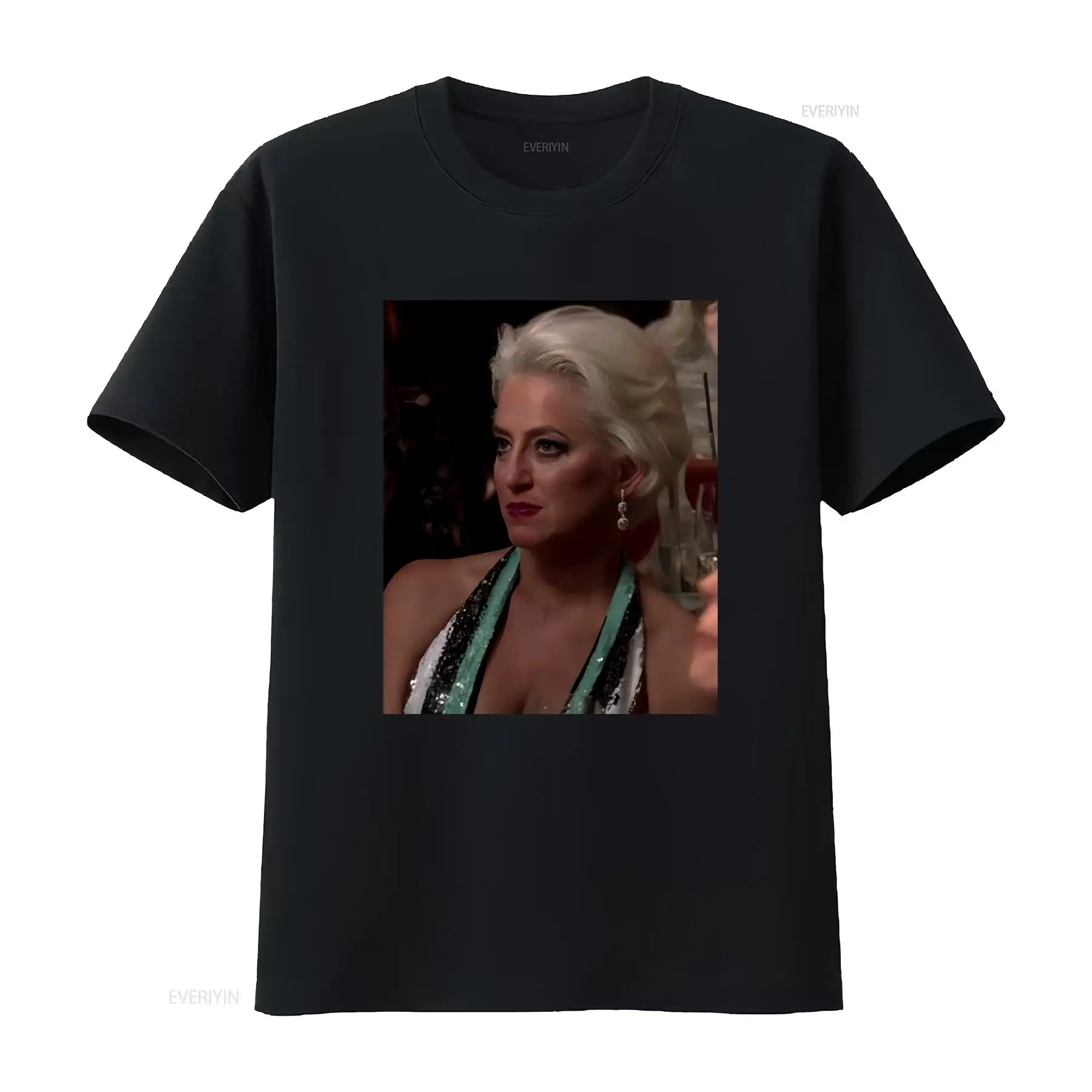 Vintage Fashion New York - Kaos Fashion Dorinda Medley Angry Face