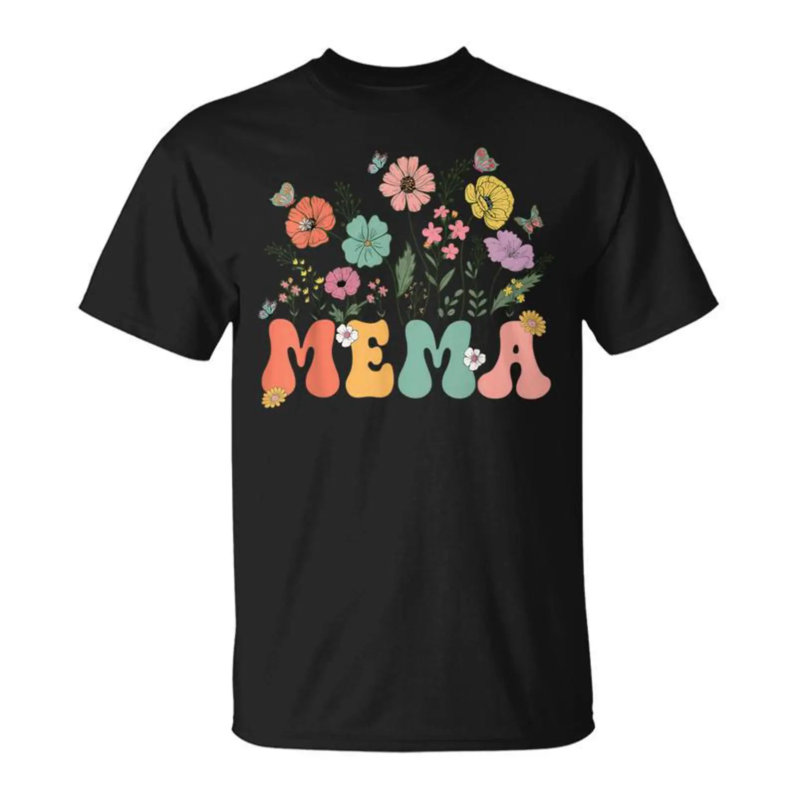 Vintage Fashion Uk - Mema For Grandma Kaos Wanita Motif