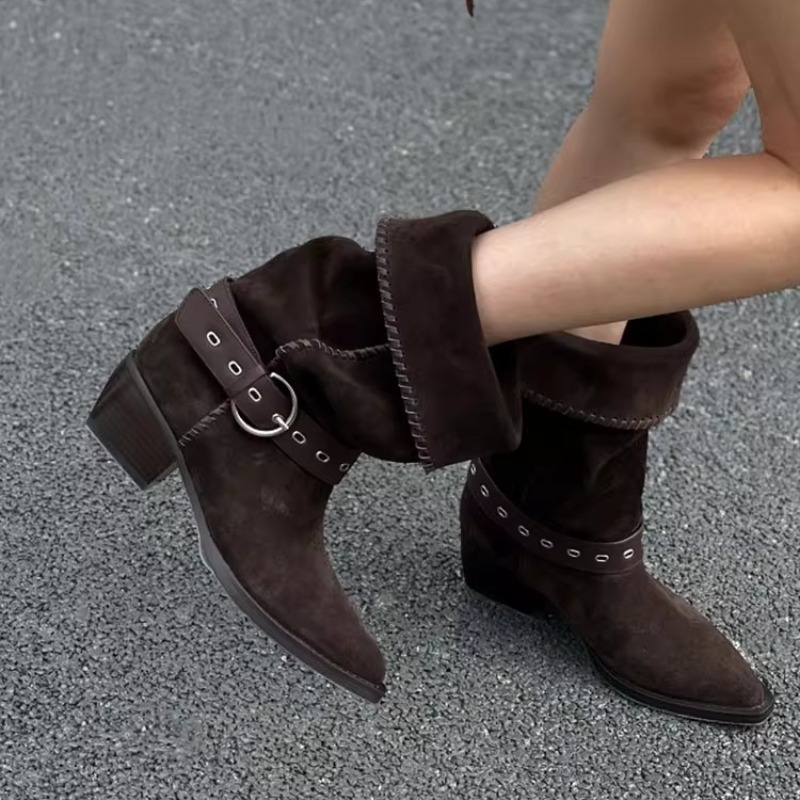 Vintage Fashion Designers - Sepatu Bot Wanita Desainer, Sepatu Bot