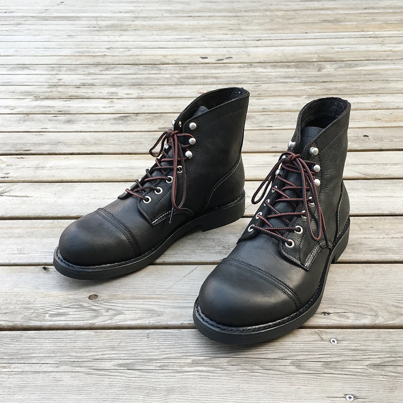 Vintage Fashion Boots - Sepatu Pria Baru Sepatu Bot Pria