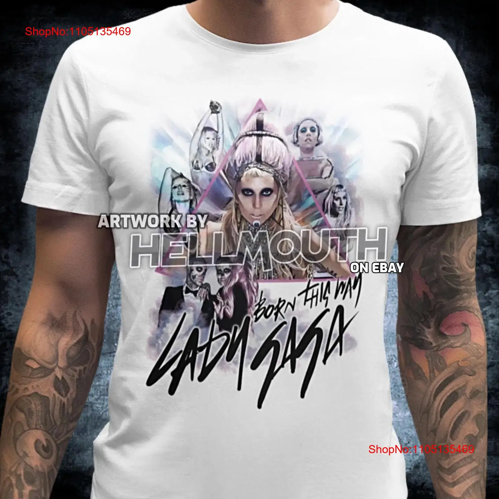 Vintage Fashion Video - Kaos Lady Gaga Born This Way