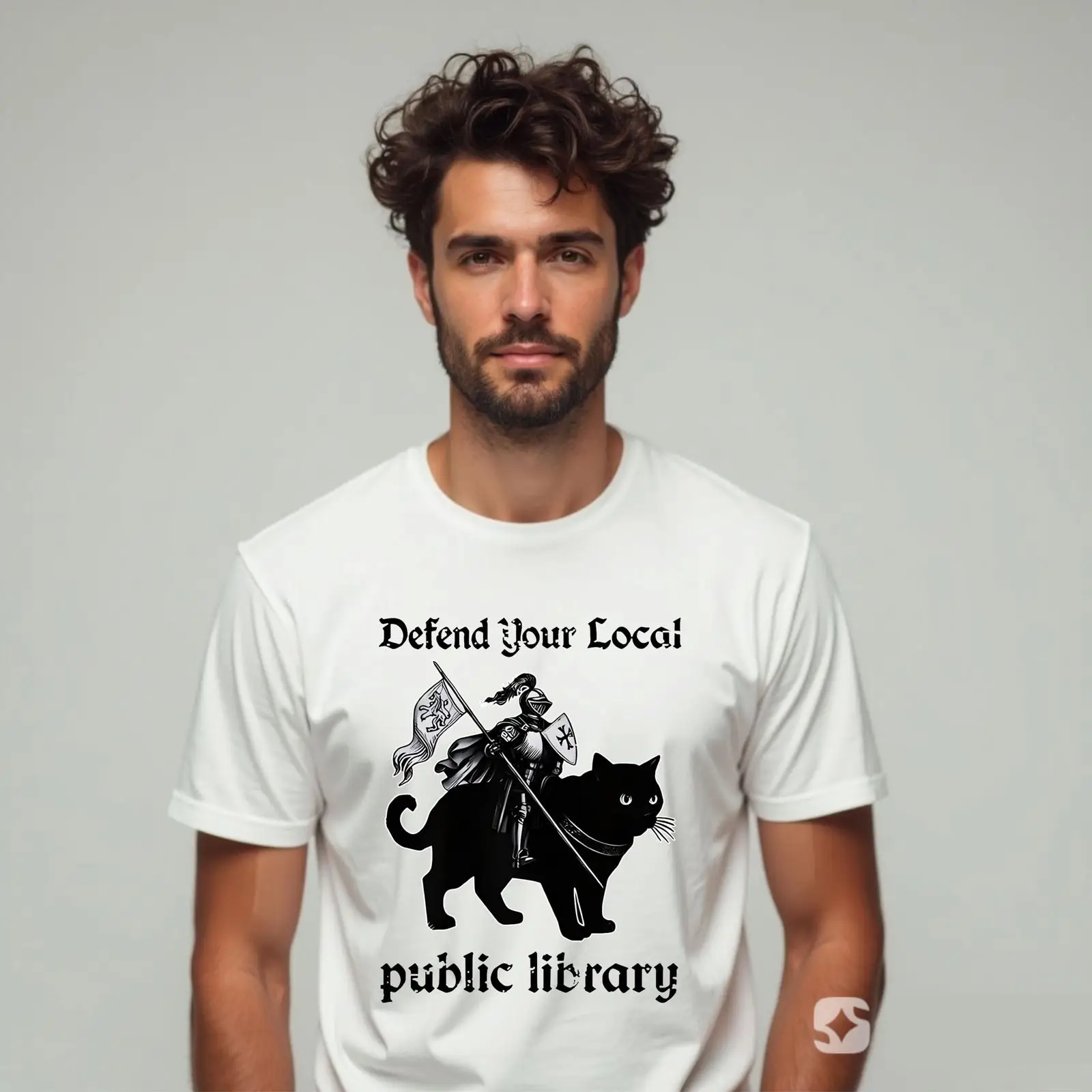 Vintage Fashion Library - Kaos Pertahankan Perpustakaan Umum Lokal Anda,