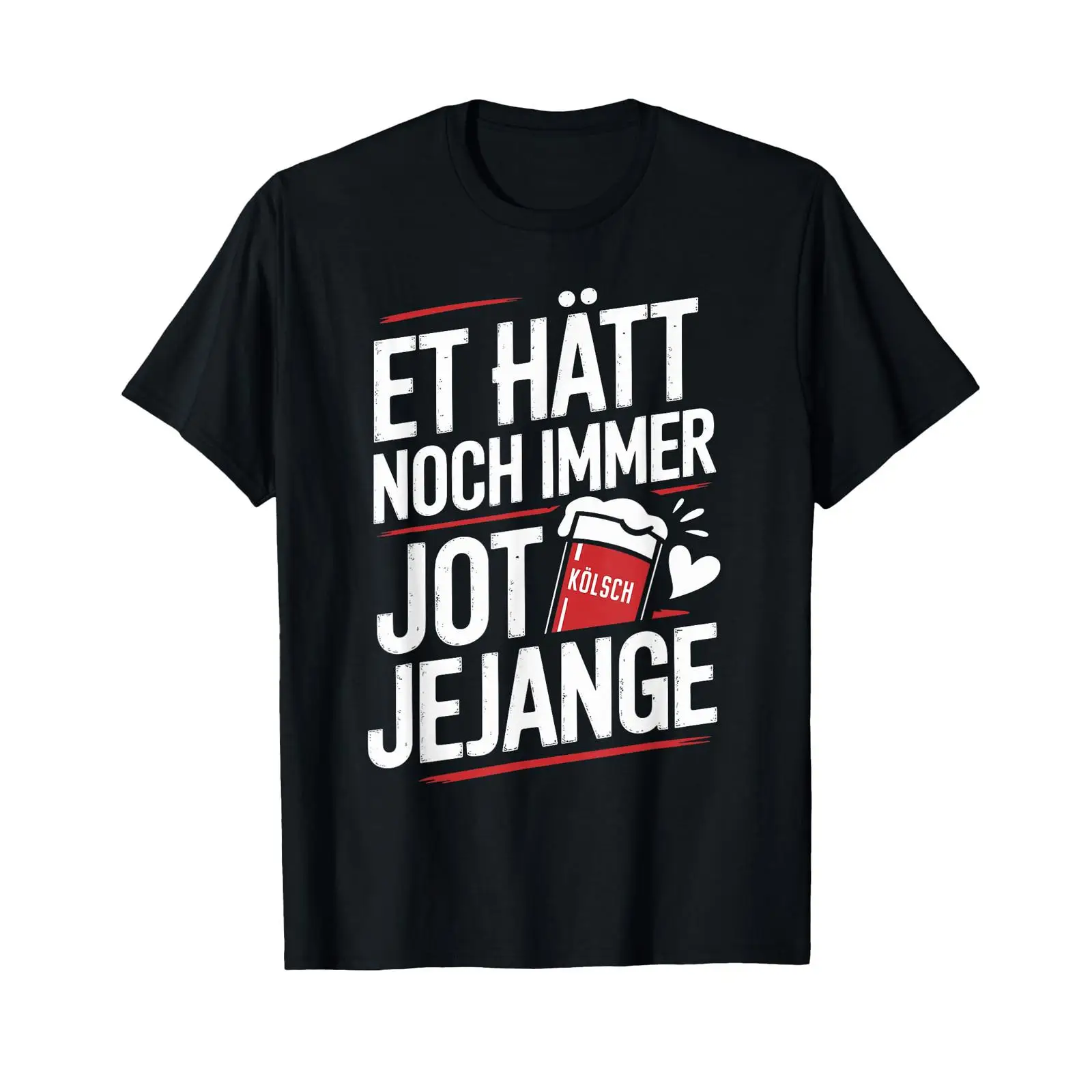 Vintage Fashion Köln - Kaos dengan Teks Bahasa Jerman quot