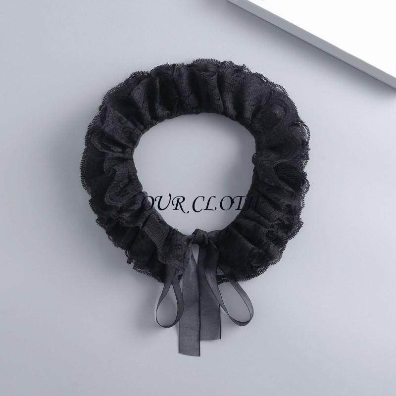 Kostum Kerut Kerah Renda Victo - Vintage Fashion Events ulasan dan harga
