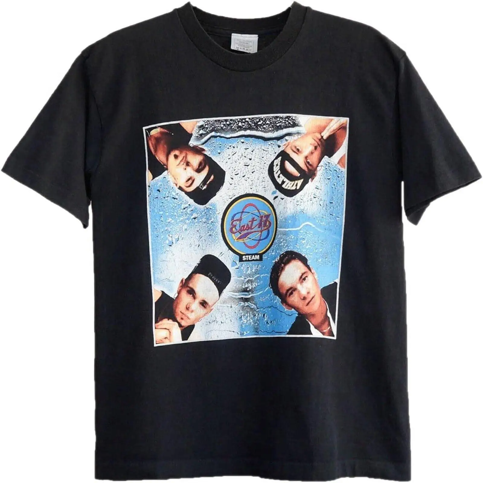 Kaos Pria Vintage East 17 Stea - Vintage Fashion Uk ulasan dan harga