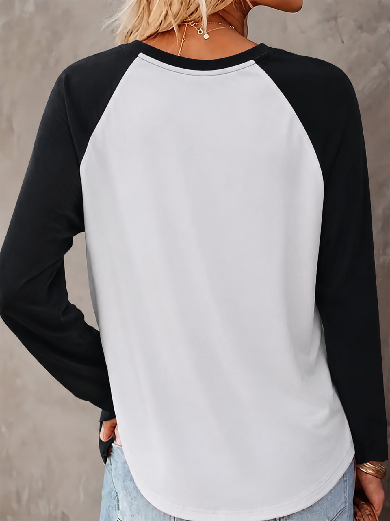 Kaos Raglan Vintage New York W - Vintage Fashion New York ulasan dan harga