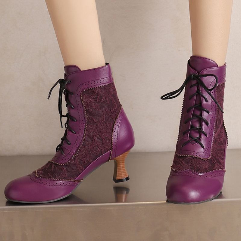 Sepatu bot pendek Vintage ukur - Vintage Fashion Boots ulasan dan harga