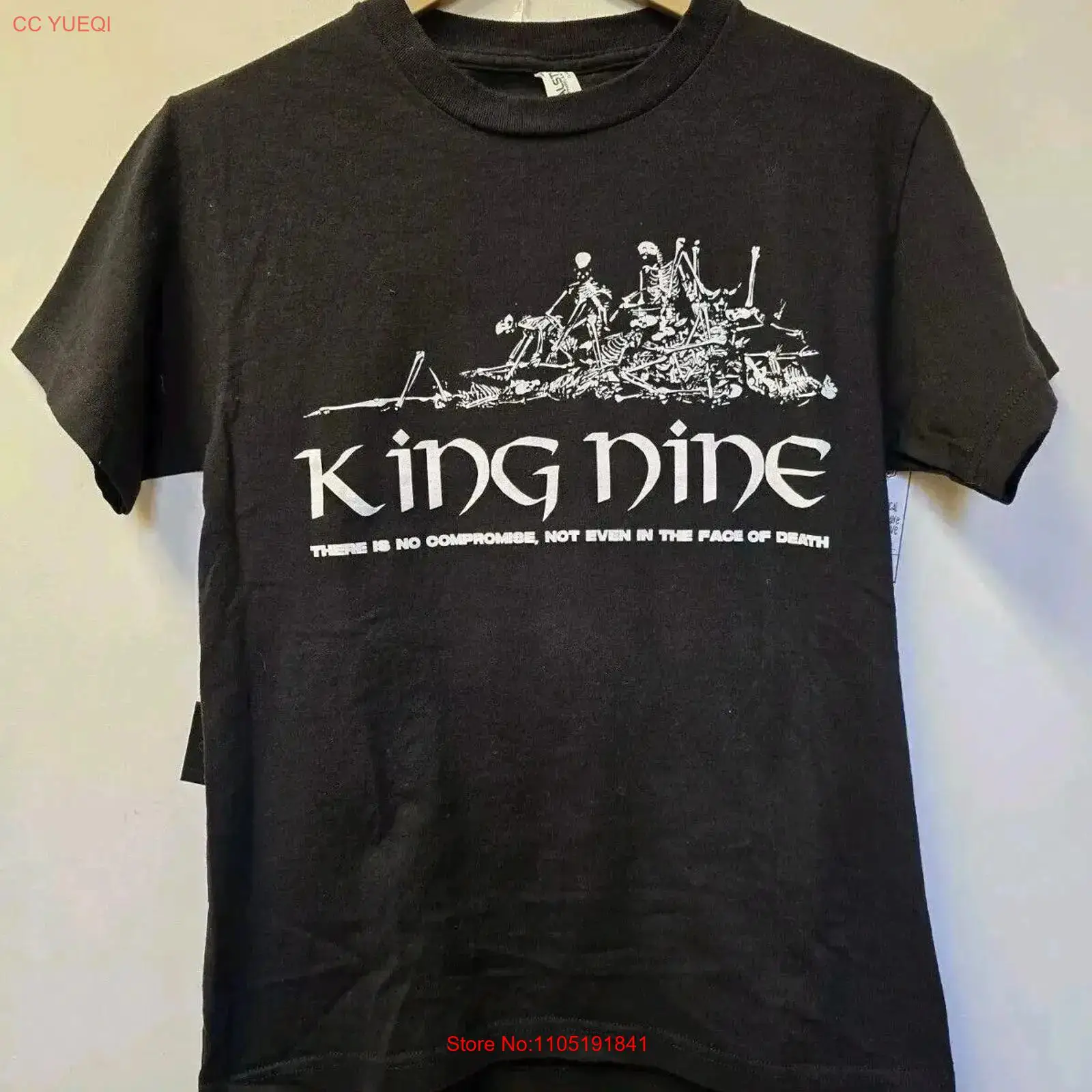Kaos King Nine Band S Hardcore - Vintage Fashion New York ulasan dan harga