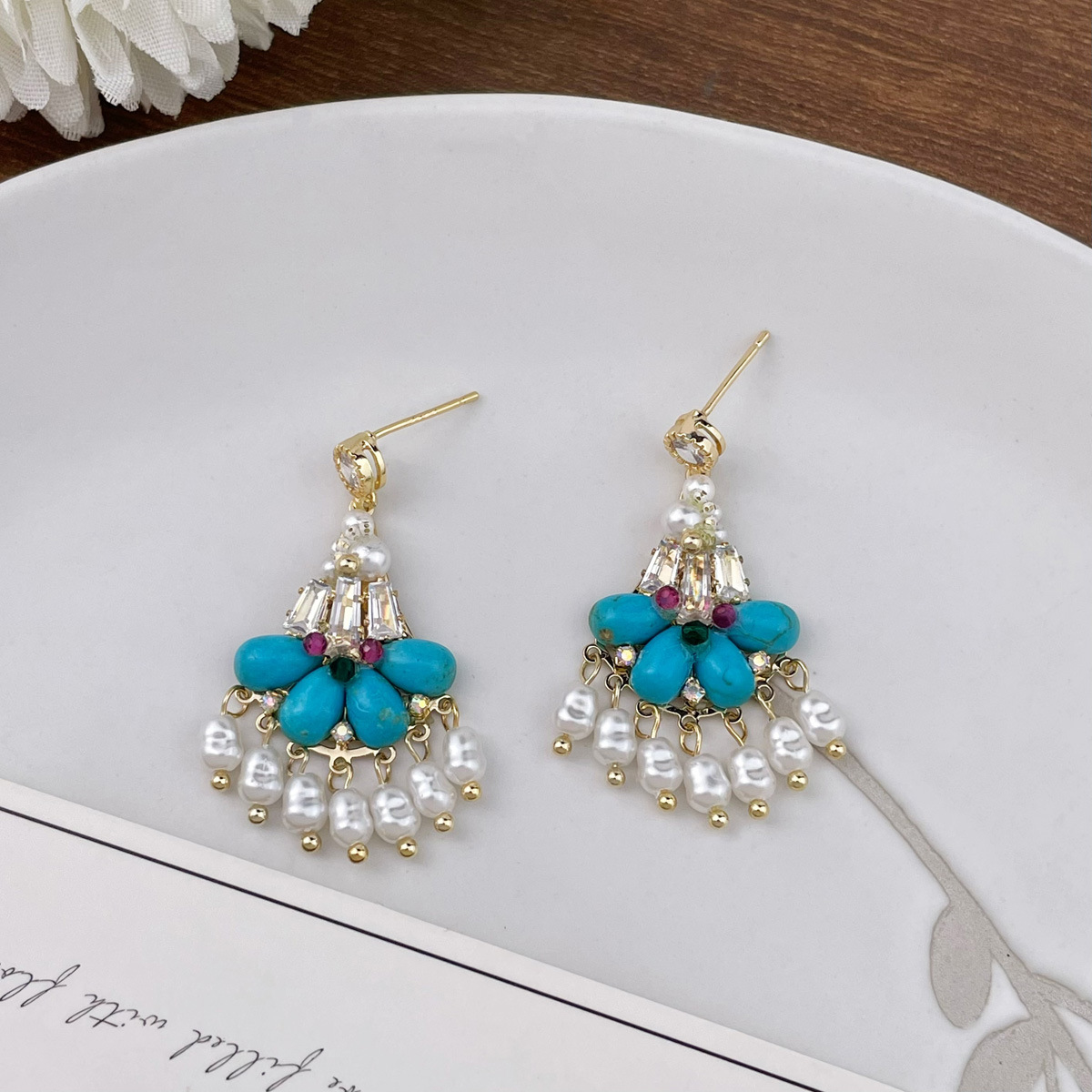 Anting-anting rumbai vintage e - Vintage Fashion Events ulasan dan harga