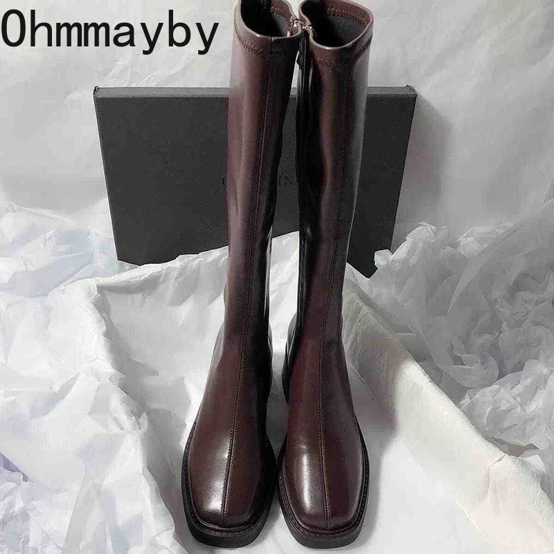Sepatu bot hak tebal wanita, s - Vintage Fashion Boots ulasan dan harga