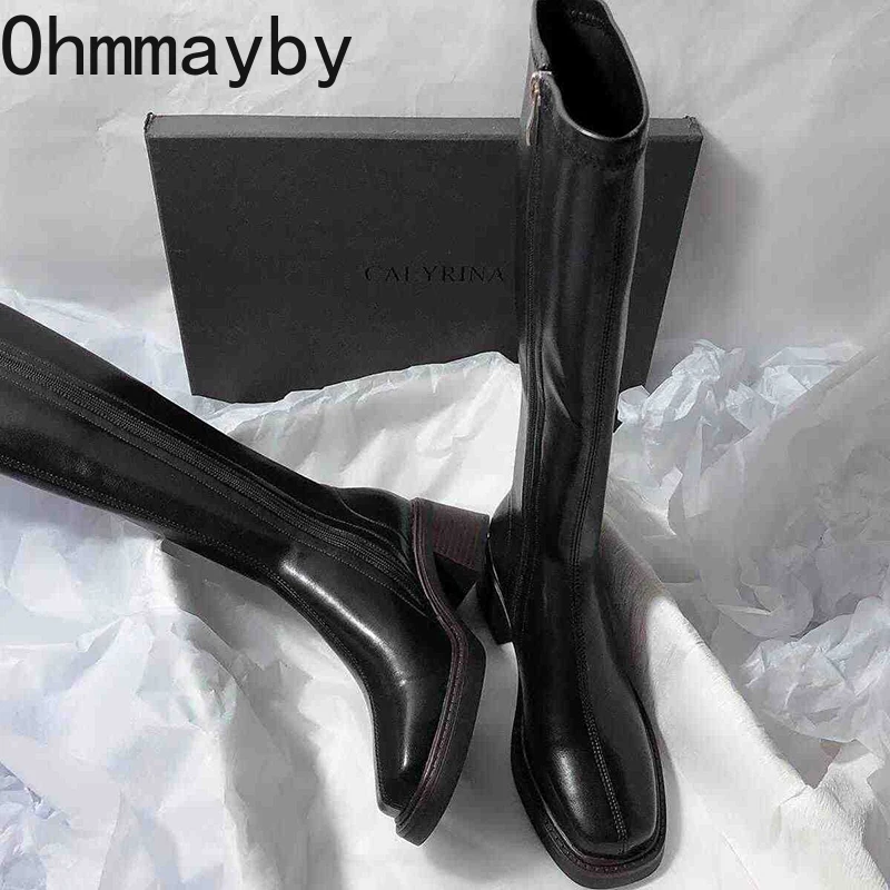 Sepatu bot hak tebal wanita, s - Vintage Fashion Boots ulasan dan harga