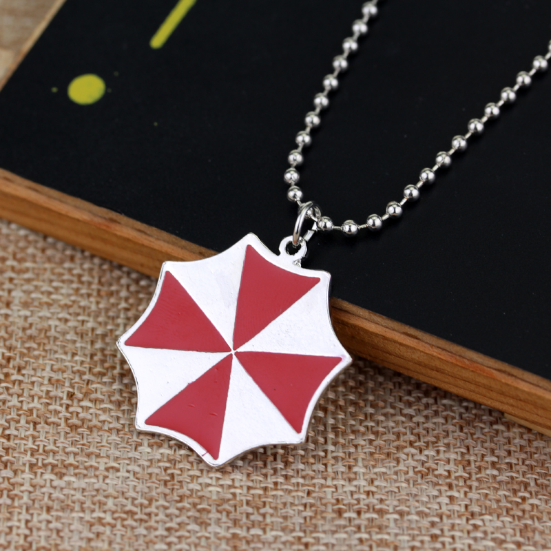 Kalung Liontin Payung Merah Ga - Vintage Fashion Designers ulasan dan harga