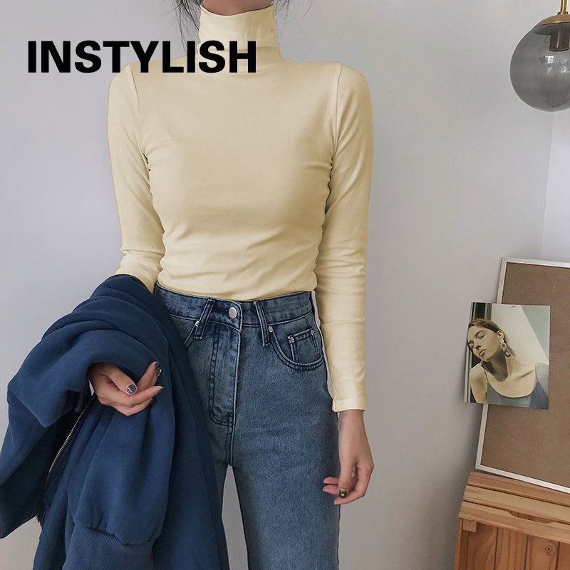 Kaus Turtleneck Lengan Panjang - Vintage Fashion Years ulasan dan harga