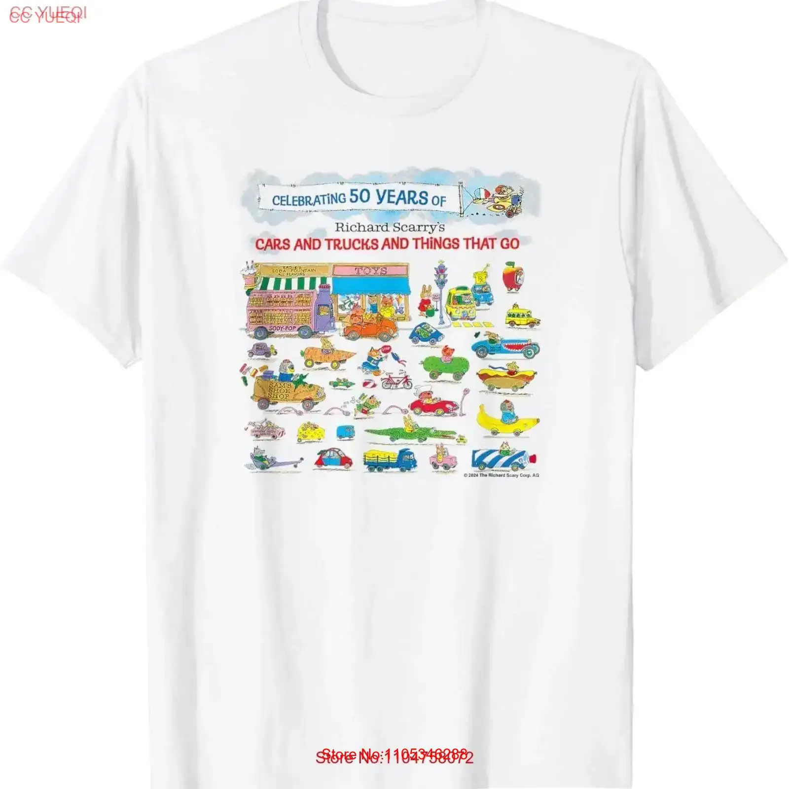 Richard Scarry 50 Year Banner  - Vintage Fashion Years ulasan dan harga
