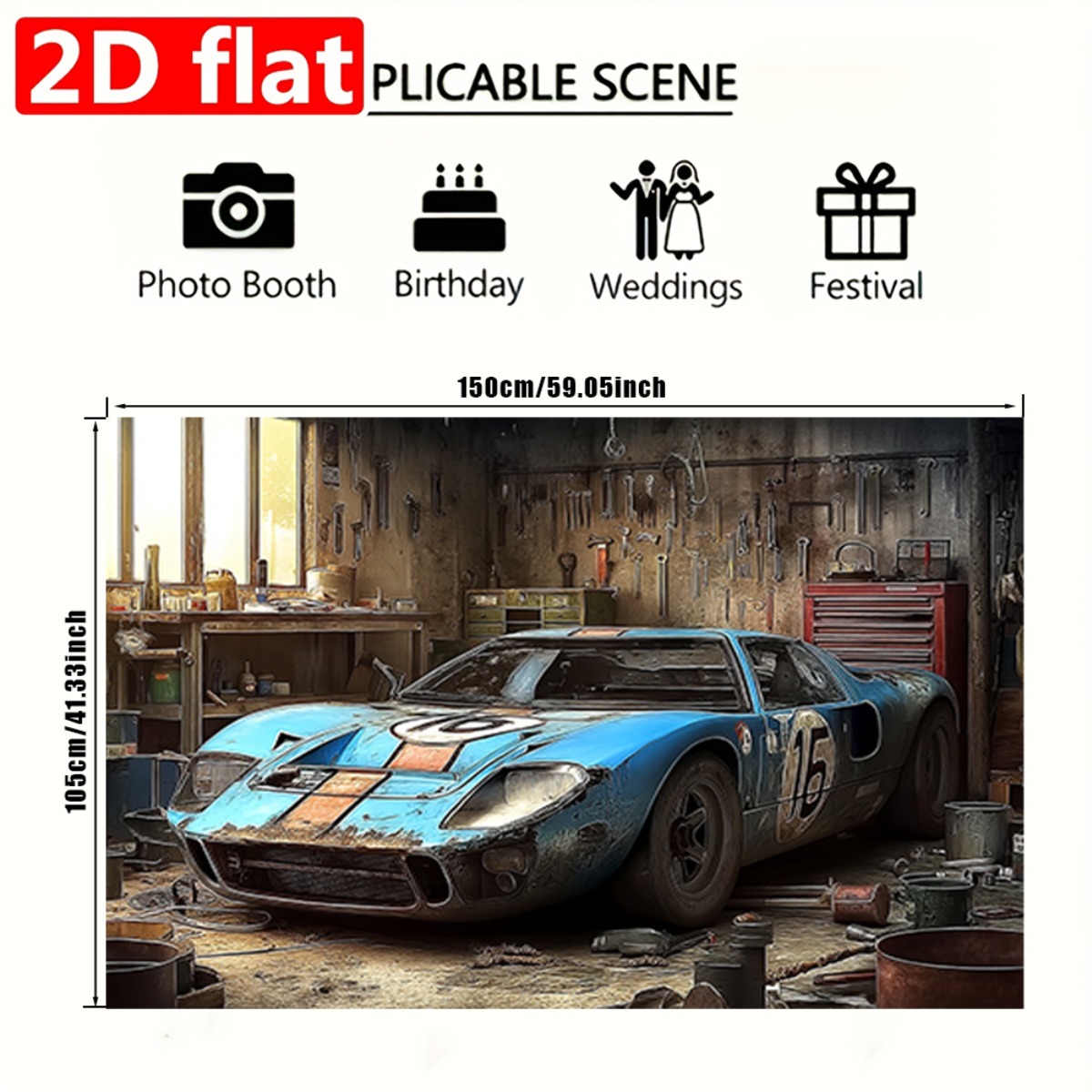 Layar 2D, 1 spanduk latar bela - Vintage Fashion Events ulasan dan harga