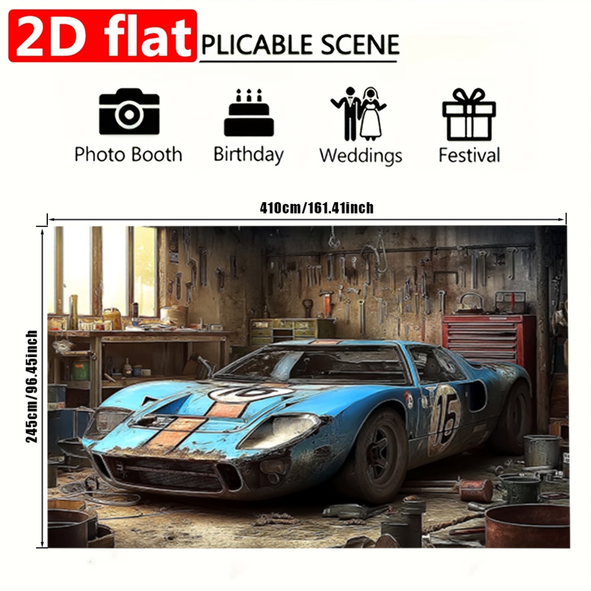 Layar 2D, 1 spanduk latar bela - Vintage Fashion Events ulasan dan harga
