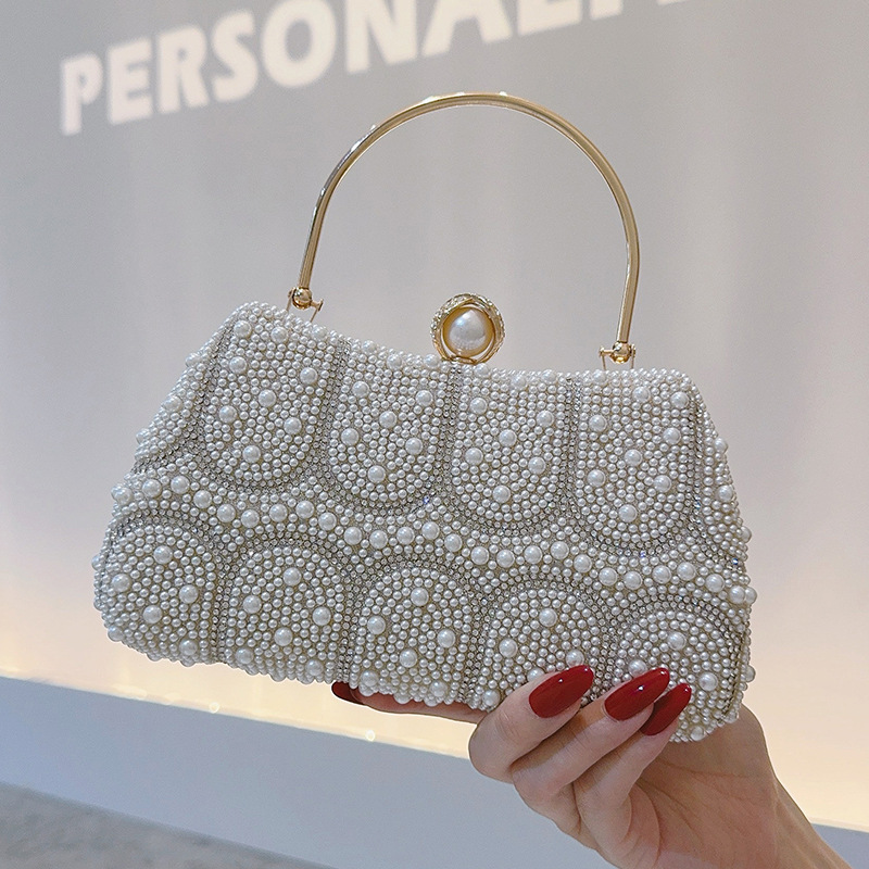 Tas Clutch Manik-manik Mutiara - Vintage Fashion Events ulasan dan harga