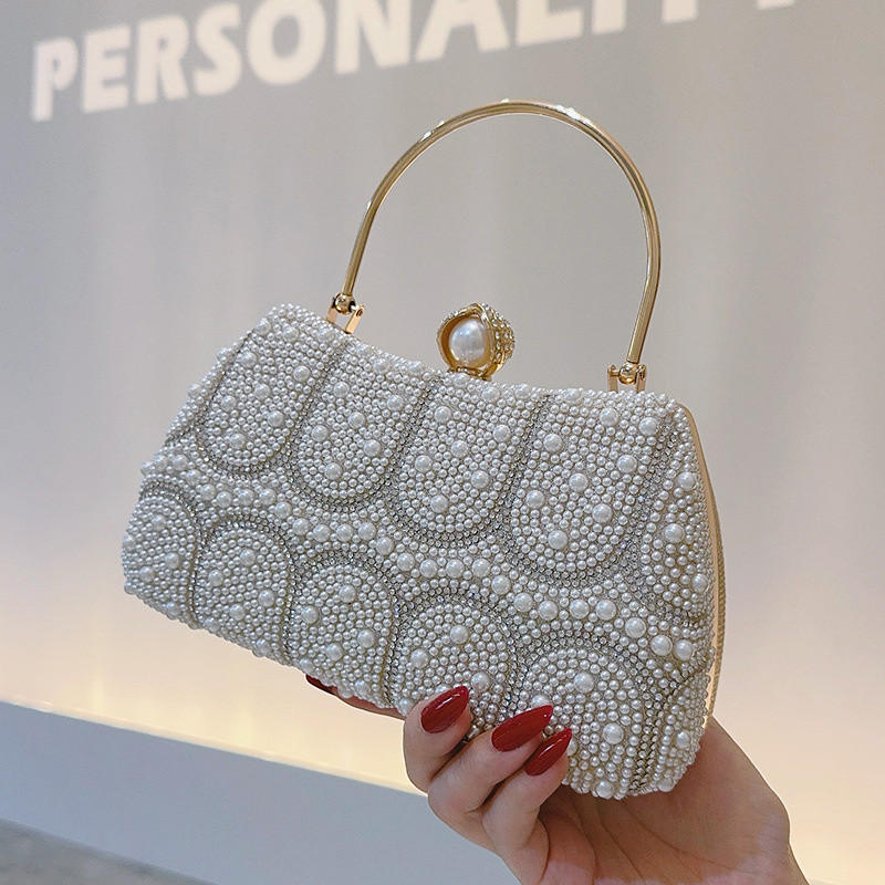 Tas Clutch Manik-manik Mutiara - Vintage Fashion Events ulasan dan harga