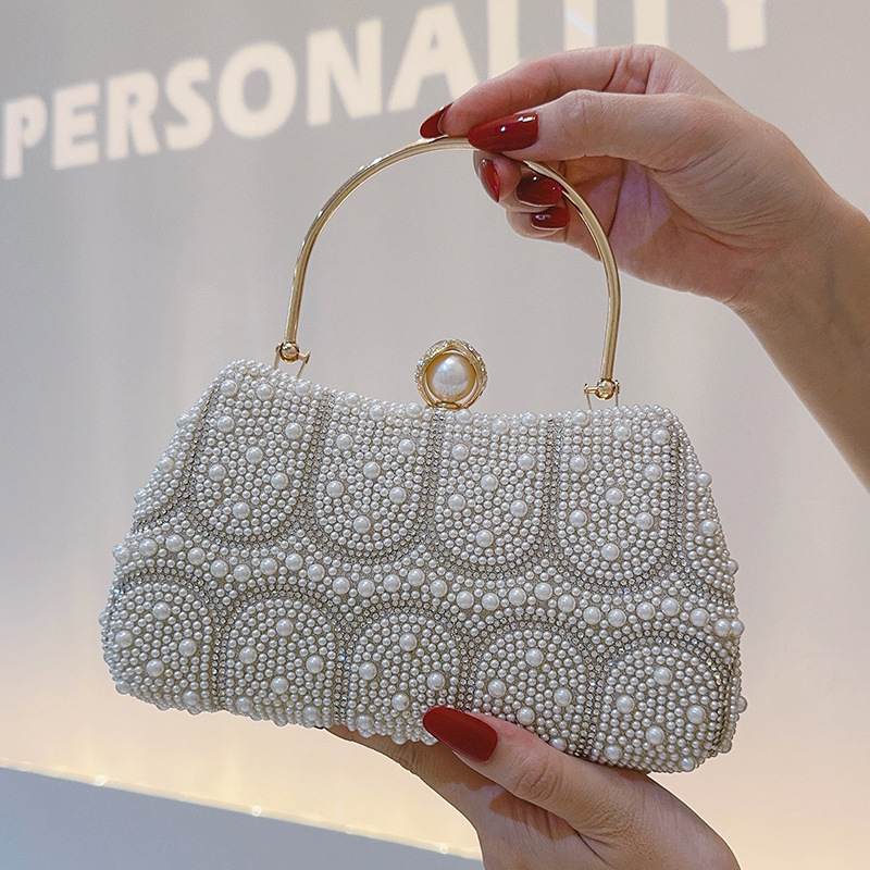 Tas Clutch Manik-manik Mutiara - Vintage Fashion Events ulasan dan harga