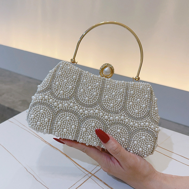 Tas Clutch Manik-manik Mutiara - Vintage Fashion Events ulasan dan harga