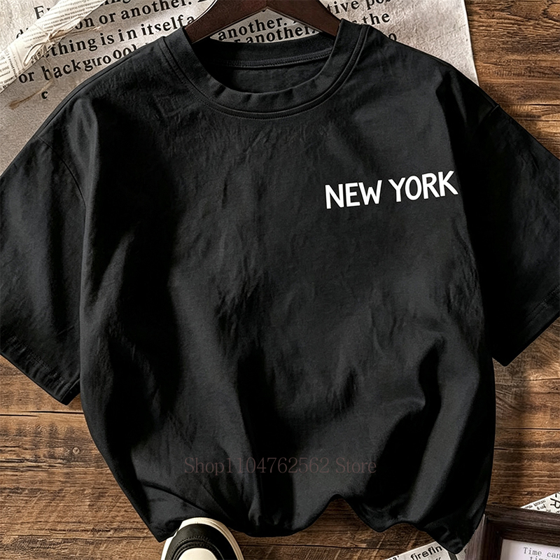 Kaos Wanita Motif New York Cit - Vintage Fashion New York ulasan dan harga