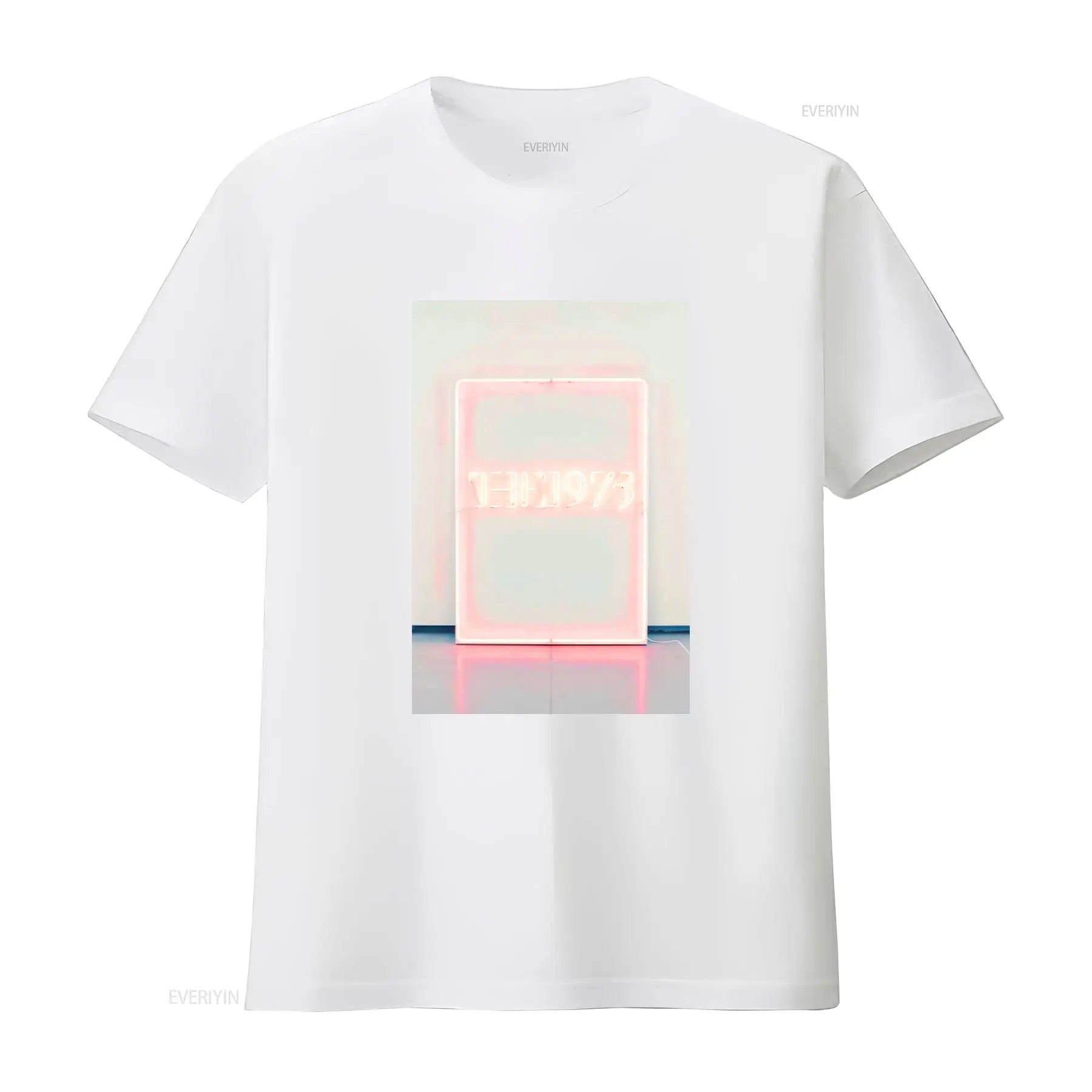 Kaos Pria 1975 Neon Sign 2016  - Vintage Fashion New York ulasan dan harga