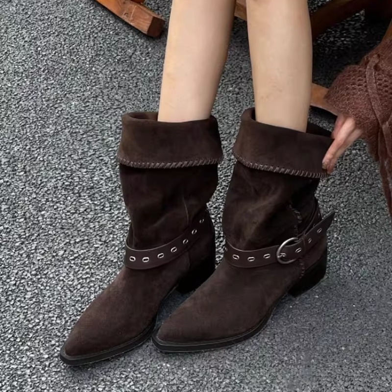 Sepatu Bot Wanita Desainer, Se - Vintage Fashion Designers ulasan dan harga