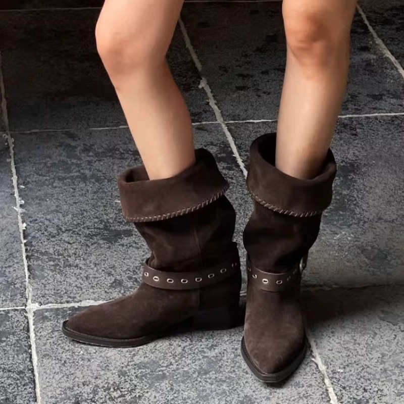 Sepatu Bot Wanita Desainer, Se - Vintage Fashion Designers ulasan dan harga