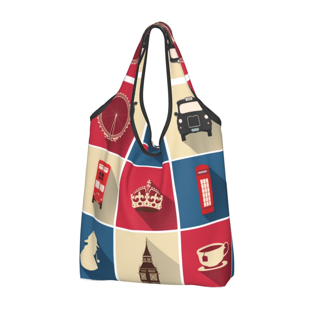Tas Tote belanja simbol London - Vintage Fashion Uk ulasan dan harga