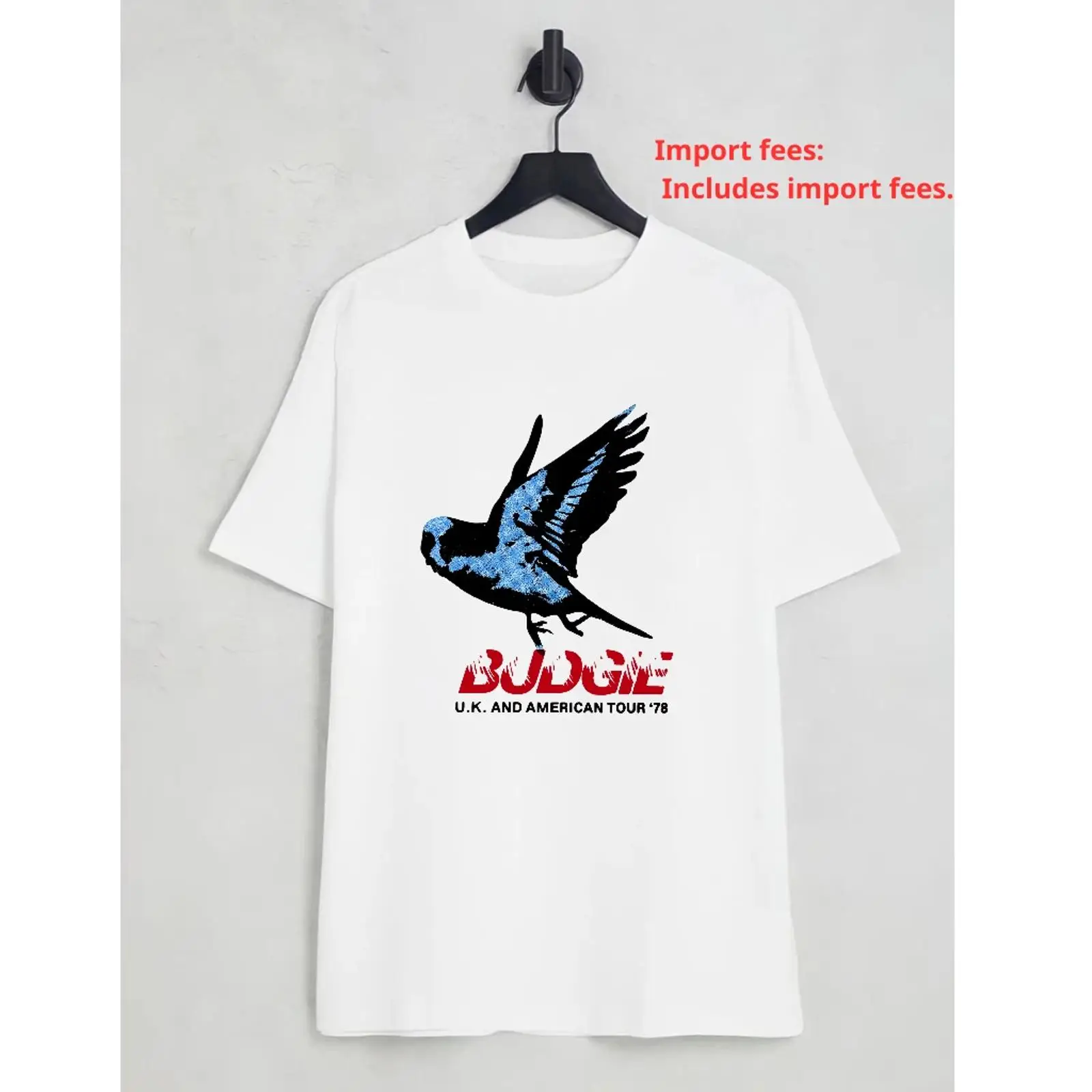 Budgie UK American Tour 1978 B - Vintage Fashion Uk ulasan dan harga